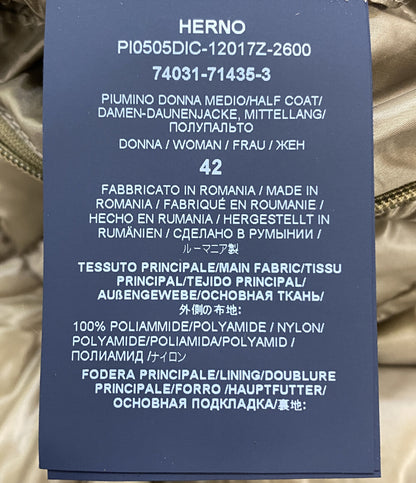 HERNO ダウンコート AMELIA レディース SIZE 42 ヘルノ