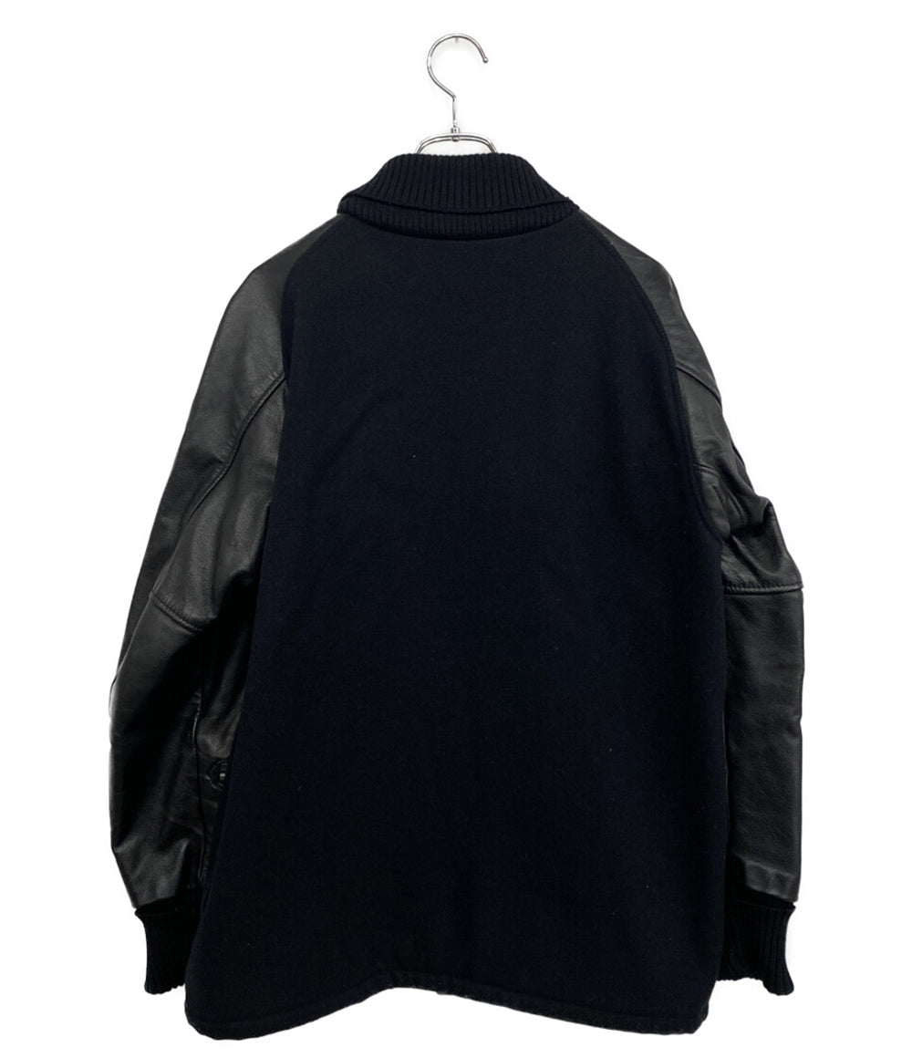 SKOOKUM ジャケット 部分レザー ブラック メンズ SIZE 38 スクーカム