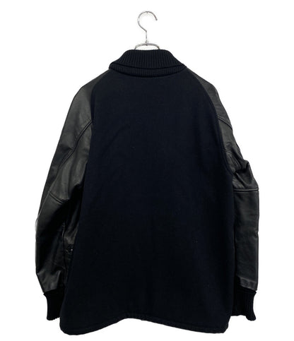 SKOOKUM ジャケット 部分レザー ブラック メンズ SIZE 38 スクーカム