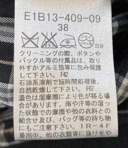 BURBERRY BLUE LABEL コート E1B13-409-09 レディース SIZE 38 バーバリーブルーレーベル