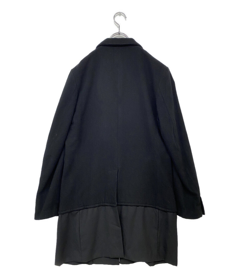 BLACK COMME des GARCONS コート BLK 1T-J023 AD2017 メンズ SIZE M ブラックコムデギャルソン