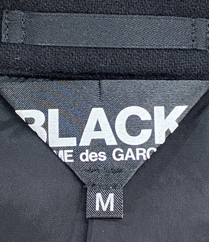 BLACK COMME des GARCONS コート BLK 1T-J023 AD2017 メンズ SIZE M ブラックコムデギャルソン