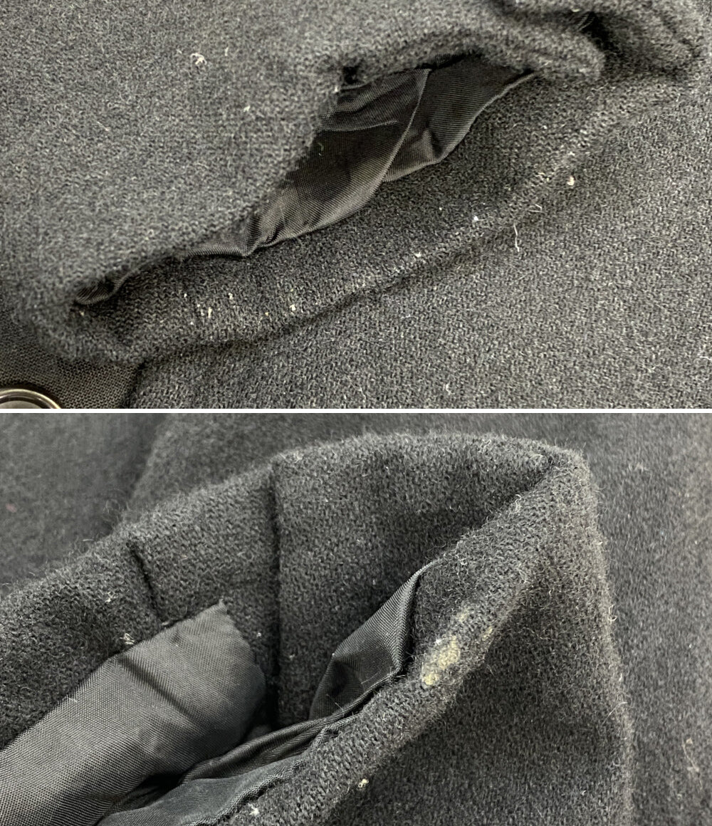 BLACK COMME des GARCONS コート BLK 1T-J023 AD2017 メンズ SIZE M ブラックコムデギャルソン