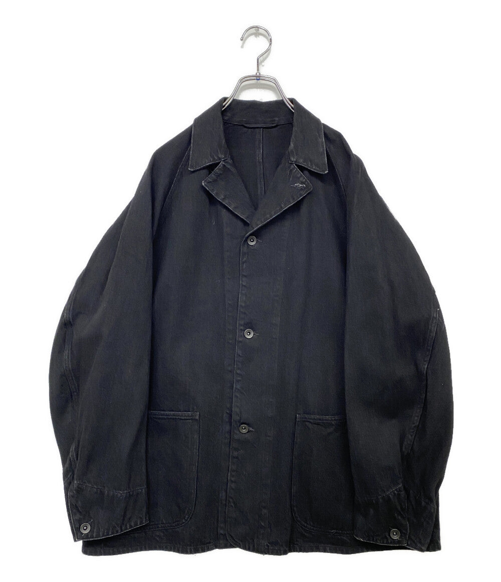 美品 COMOLI コモリ カバーオール デニムワークジャケット V01-01002 メンズ SIZE 2