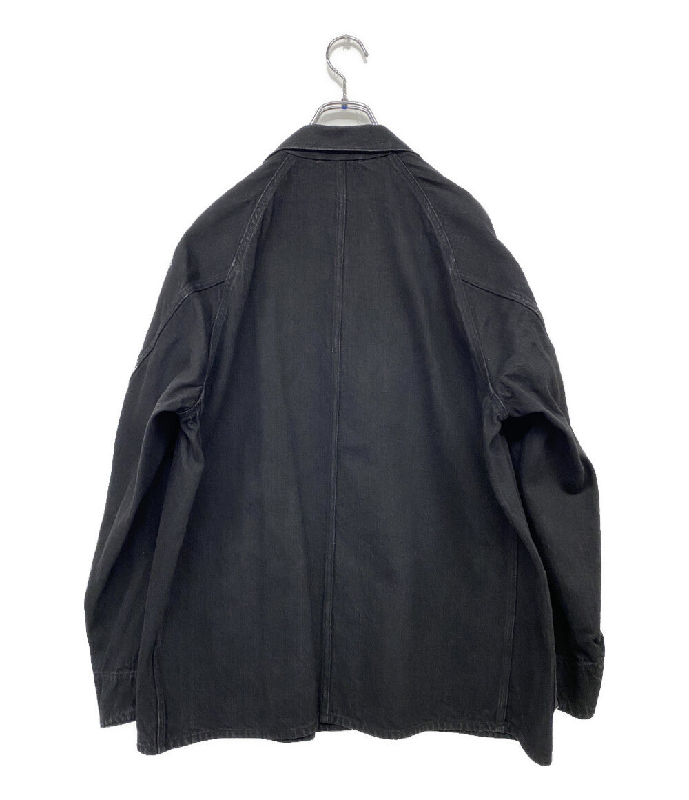 美品 COMOLI コモリ カバーオール デニムワークジャケット V01-01002 メンズ SIZE 2