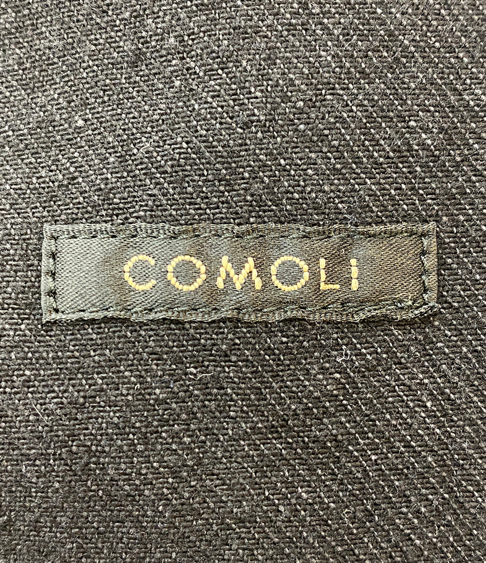美品 COMOLI コモリ カバーオール デニムワークジャケット V01-01002 メンズ SIZE 2