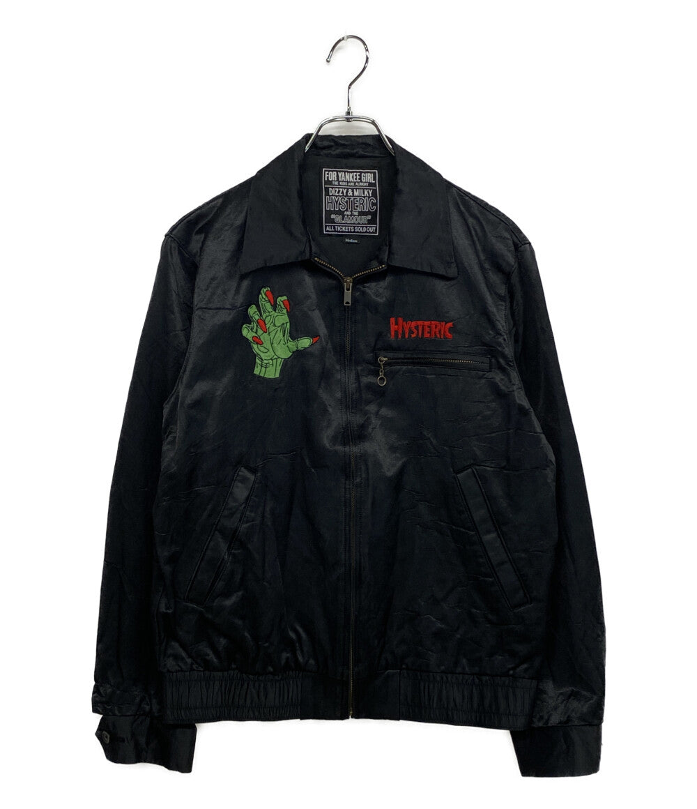 HYSTERIC GLAMOUR ジャケット ブラック 02213AB09 メンズ SIZE M ヒステリックグラマー
