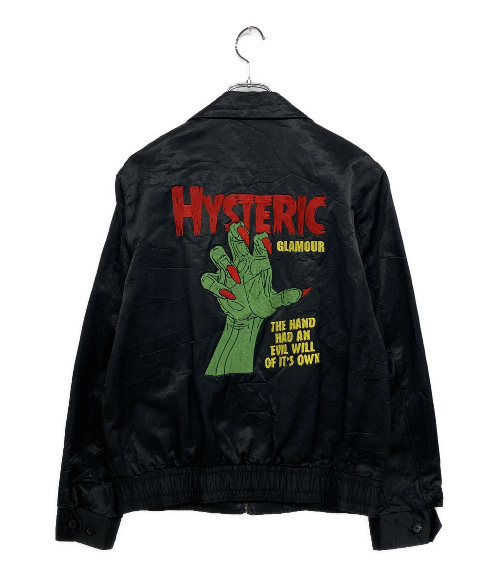 HYSTERIC GLAMOUR ジャケット ブラック 02213AB09 メンズ SIZE M ヒステリックグラマー