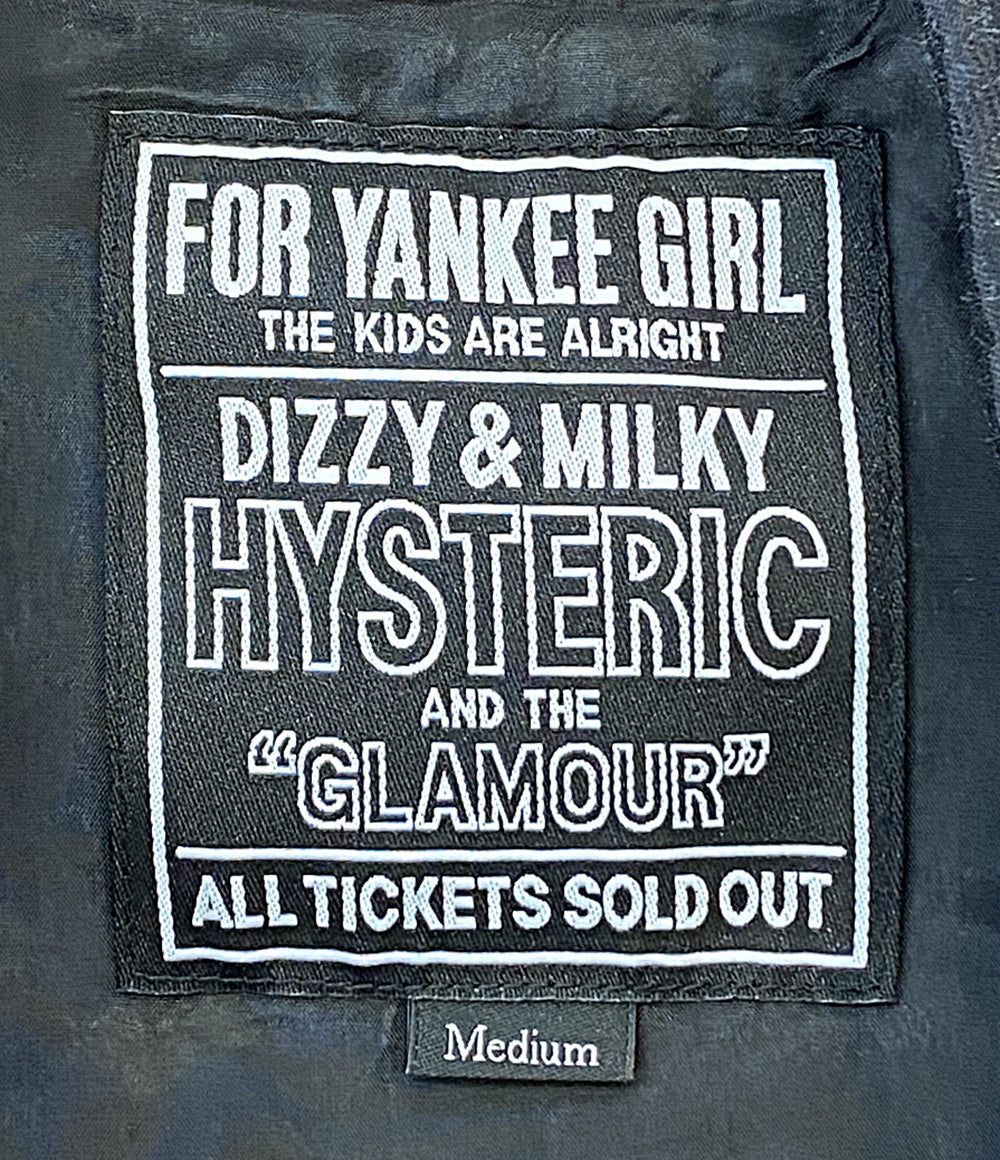 HYSTERIC GLAMOUR ジャケット ブラック 02213AB09 メンズ SIZE M ヒステリックグラマー