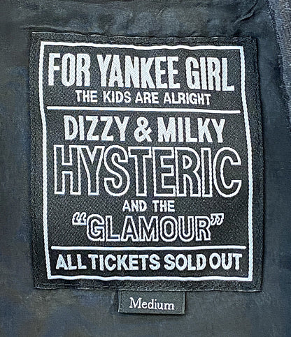 HYSTERIC GLAMOUR ジャケット ブラック 02213AB09 メンズ SIZE M ヒステリックグラマー