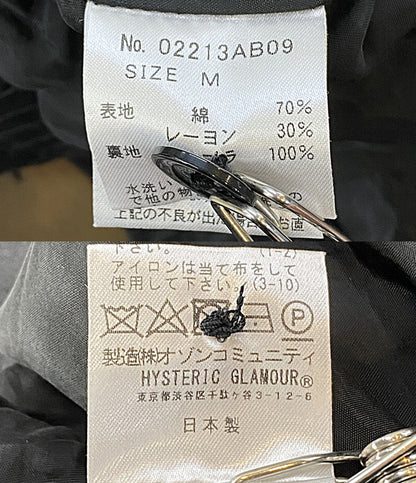 HYSTERIC GLAMOUR ジャケット ブラック 02213AB09 メンズ SIZE M ヒステリックグラマー