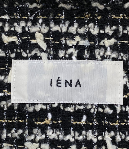 IENA ツイードジャケット ノーカラー レディース SIZE 36 イエナ