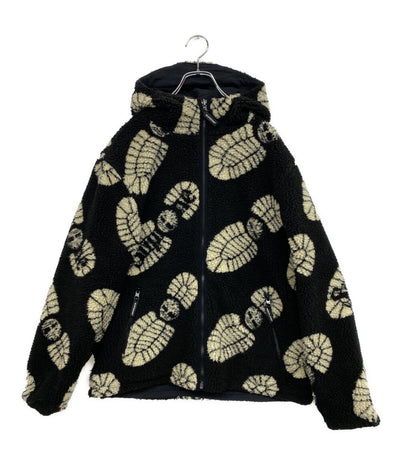 Supreme×Timberland ティンバーランド リバーシブルジャケット ブラック ボア メンズ SIZE S シュプリーム