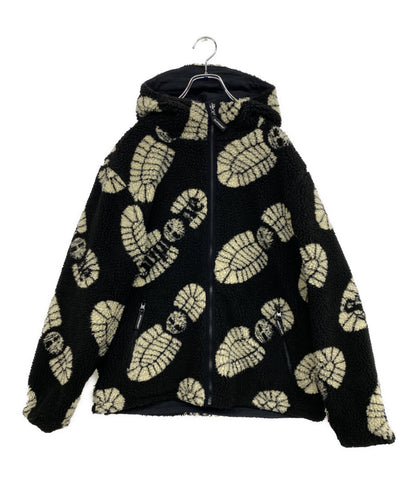Supreme×Timberland ティンバーランド リバーシブルジャケット ブラック ボア メンズ SIZE S シュプリーム