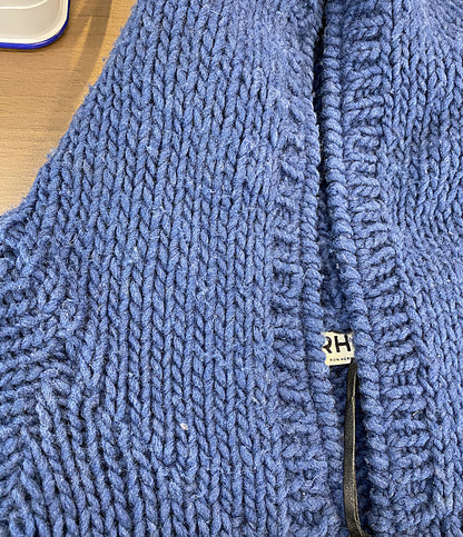 Ron Herman フーディーカウチンニット ブルー 2820800026 メンズ SIZE M ロンハーマン