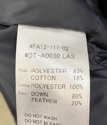 DANTON ダウンジャケット ブラック FA12-111-02 メンズ SIZE M ダントン