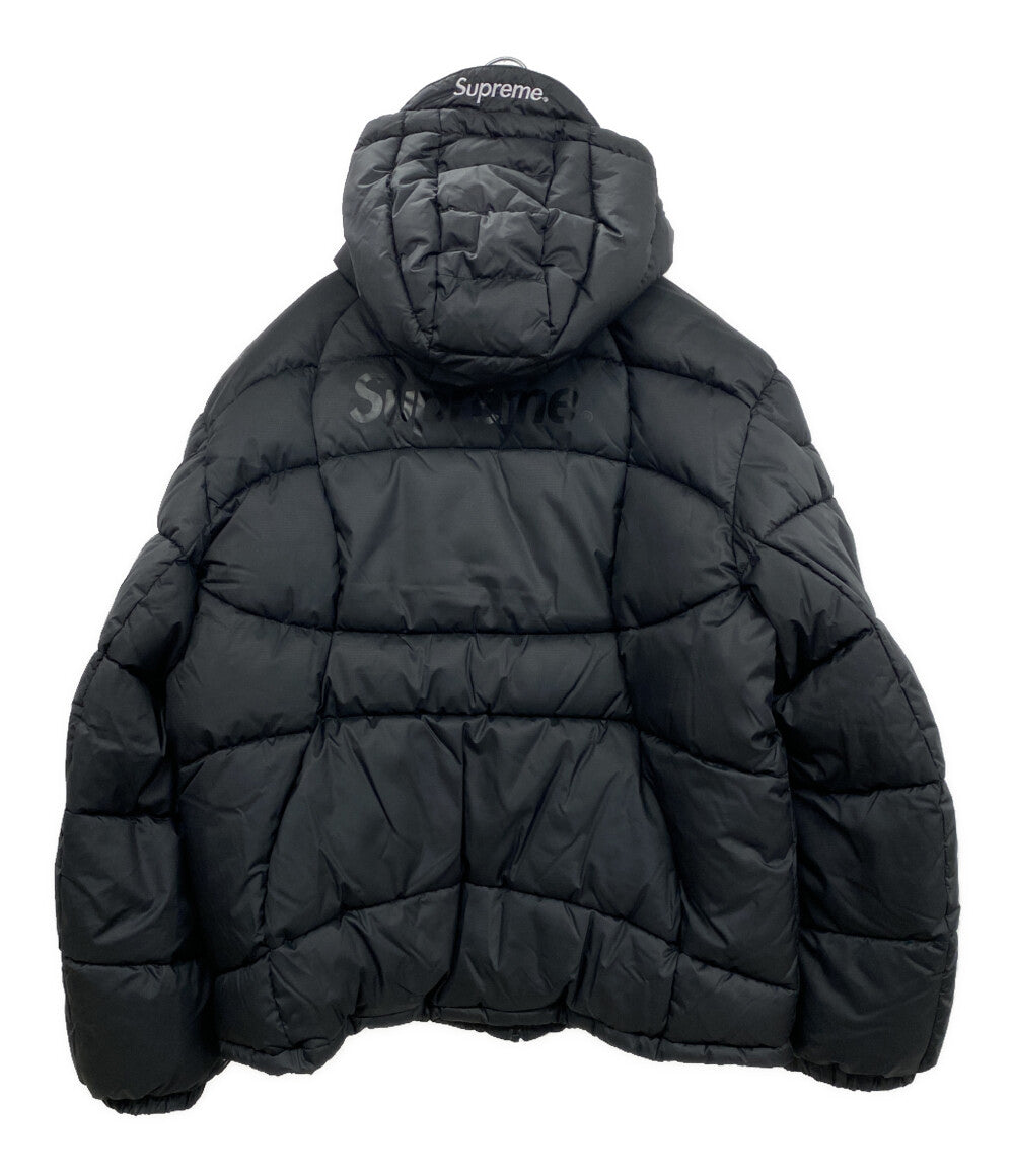 Supreme 中綿ナイロンジャケット 21AW Warp Hooded Puffy Jacket BLACK メンズ SIZE XL シュプリーム