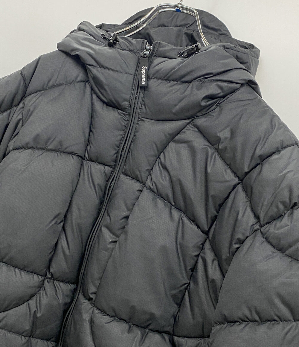Supreme 中綿ナイロンジャケット 21AW Warp Hooded Puffy Jacket BLACK メンズ SIZE XL シュプリーム