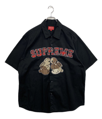 Supreme 半袖シャツ Bunneis ブラック 23SS メンズ SIZE L シュプリーム