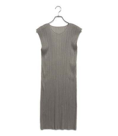 美品 PLEATS PLEASE ノースリーブワンピース PP05JH409 レディース SIZE 3 プリーツプリーズ