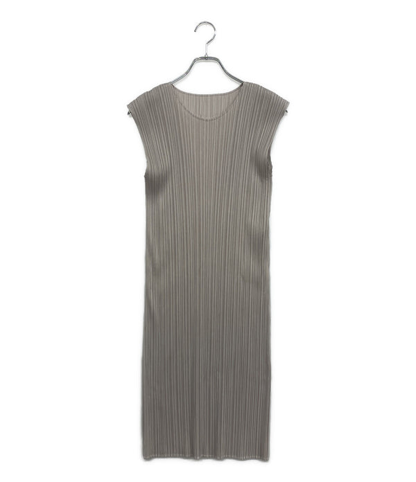 美品 PLEATS PLEASE ノースリーブワンピース PP05JH409 レディース