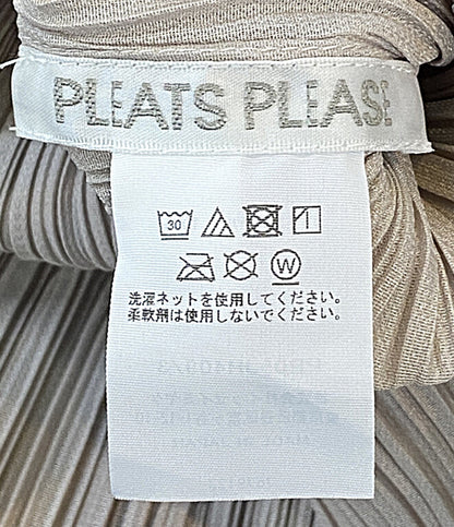 美品 PLEATS PLEASE ノースリーブワンピース PP05JH409 レディース SIZE 3 プリーツプリーズ