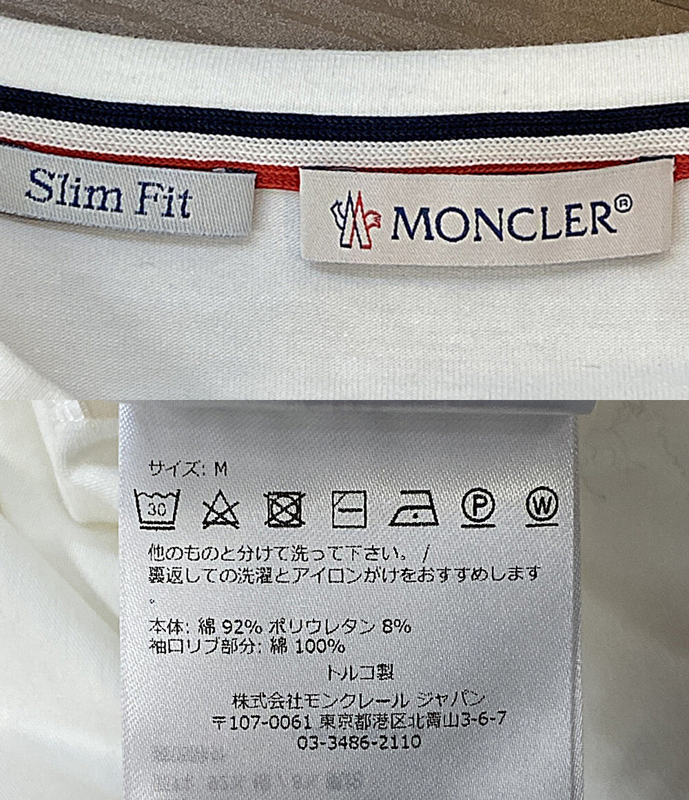 MONCLER 半袖Ｔシャツ C-SCOM-22-65650-M メンズ SIZE M モンクレール