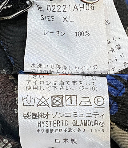 HYSTERIC GLAMOUR 半袖シャツ 02221AH06 メンズ SIZE XL ヒステリックグラマー