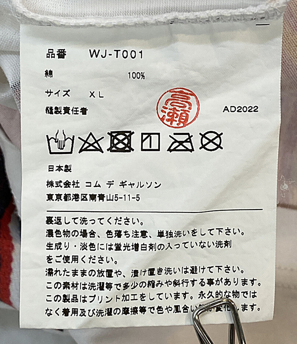 JUNYA WATANABE MAN マン 半袖Tシャツ Jamiroquai wj-t001 WJ-T001