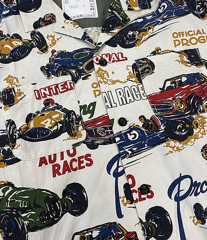 sacai 半袖シャツ Car Race Tropical Print Shirt 25-03653M メンズ SIZE 2 サカイ