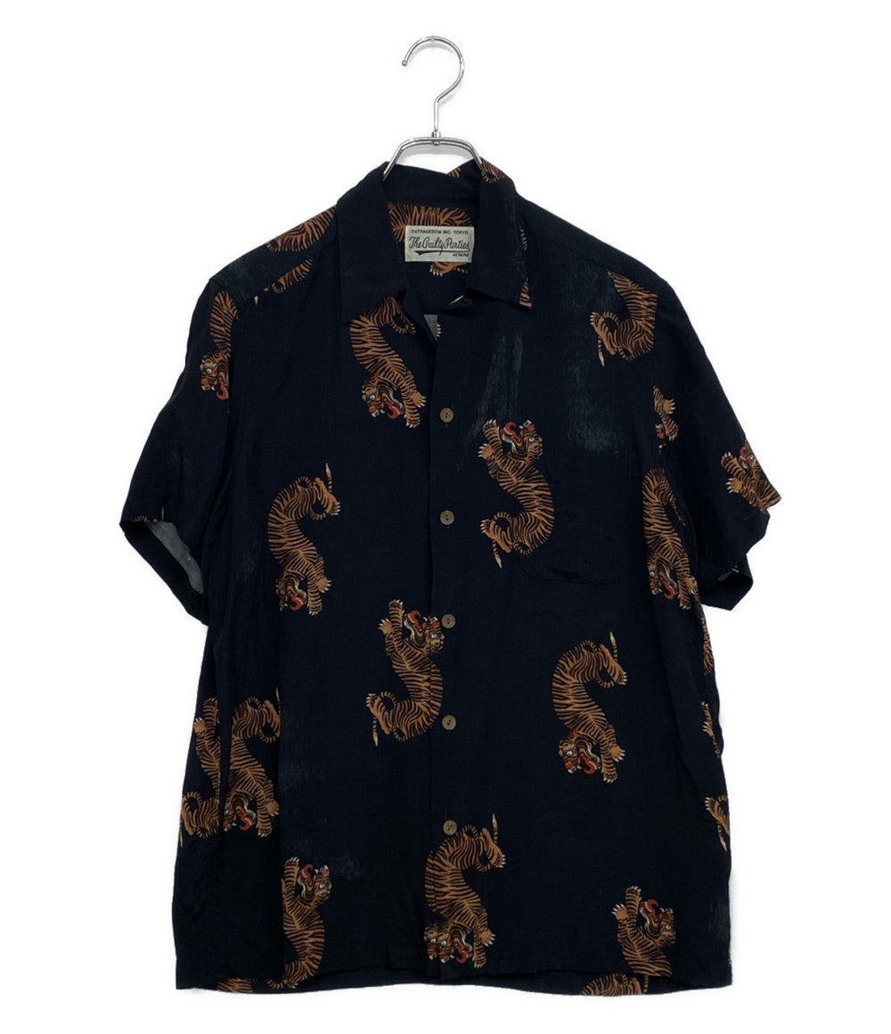 WACKO MARIA 半袖シャツ タイガー メンズ SIZE S ワコマリア
