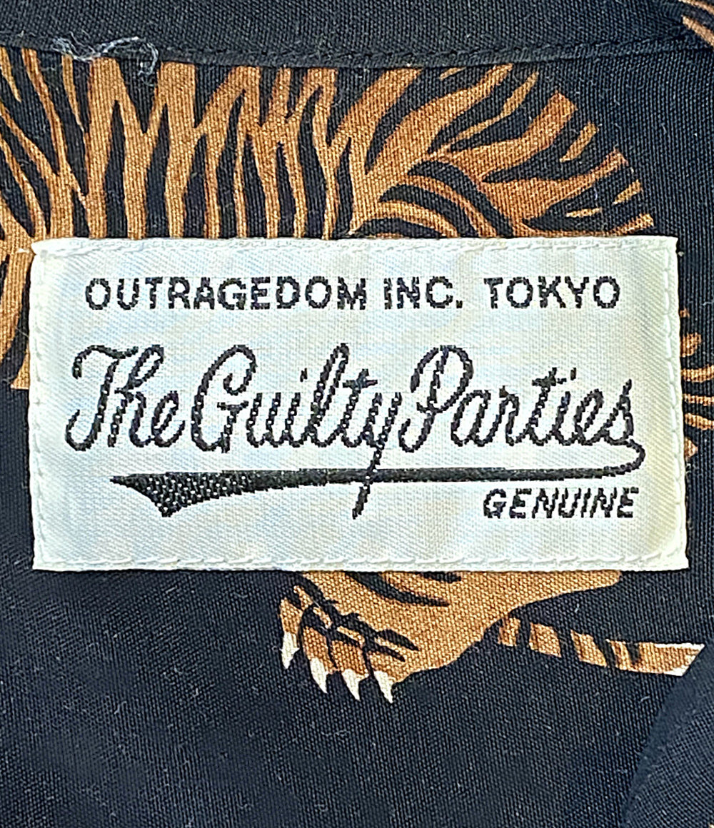 WACKO MARIA 半袖シャツ タイガー メンズ SIZE S ワコマリア