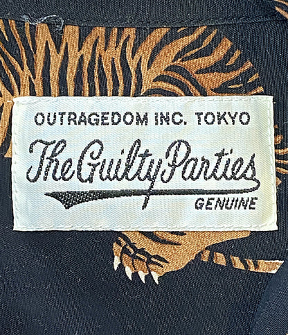 WACKO MARIA 半袖シャツ タイガー メンズ SIZE S ワコマリア