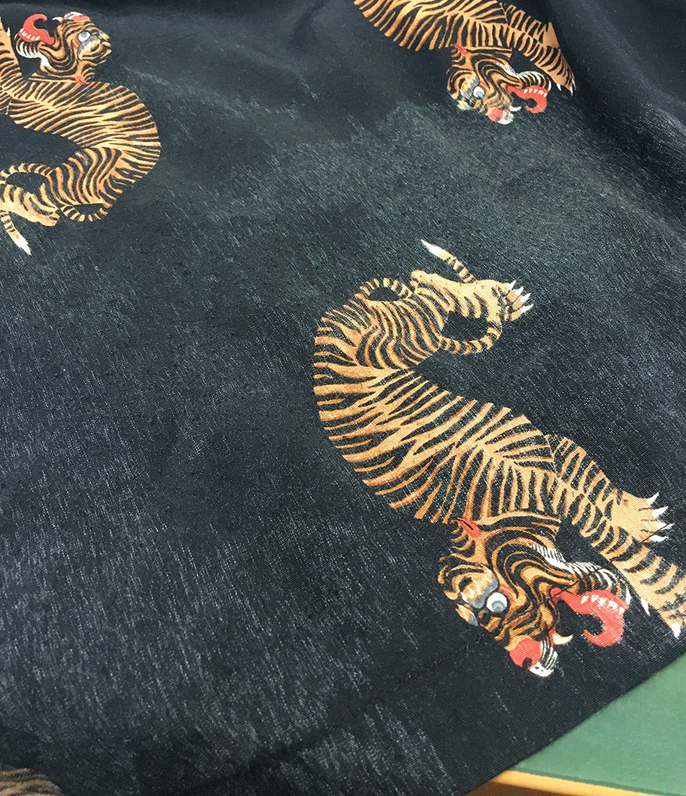 WACKO MARIA 半袖シャツ タイガー メンズ SIZE S ワコマリア