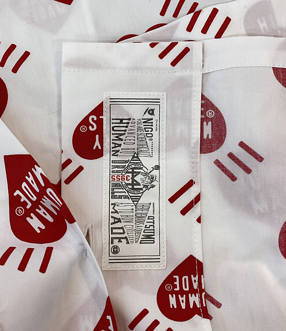 美品 HUMAN MADE 半袖シャツ ハート メンズ SIZE M ヒューマンメード