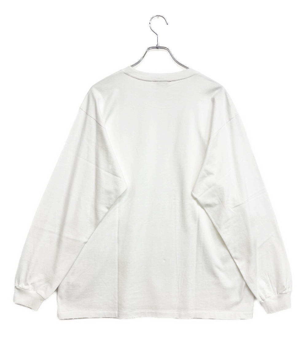 美品 AURALEE 長袖Ｔシャツ LUSTER PLAITING L S TEE メンズ SIZE 5 オーラリー
