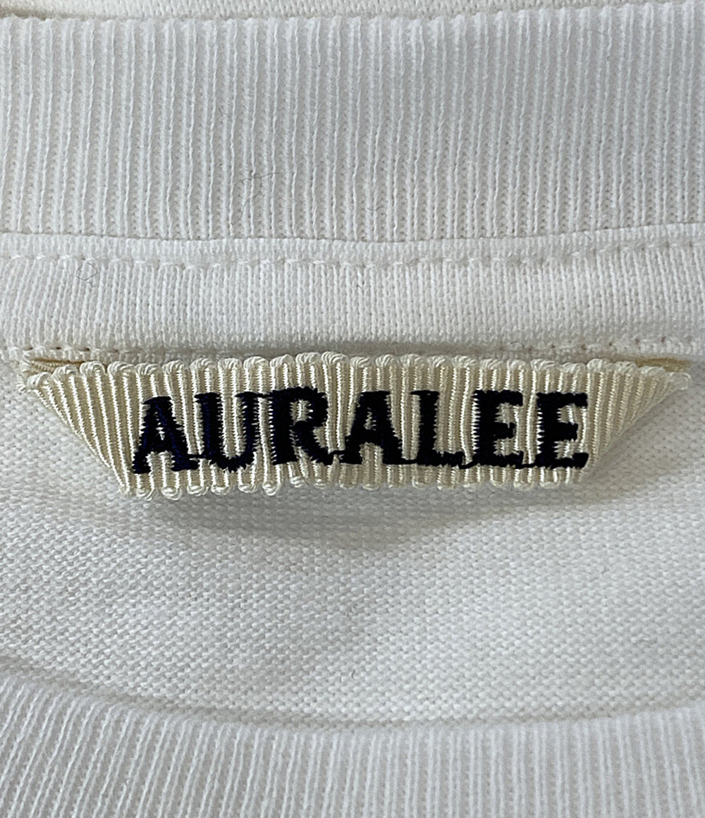 美品 AURALEE 長袖Ｔシャツ LUSTER PLAITING L S TEE メンズ SIZE 5 オーラリー