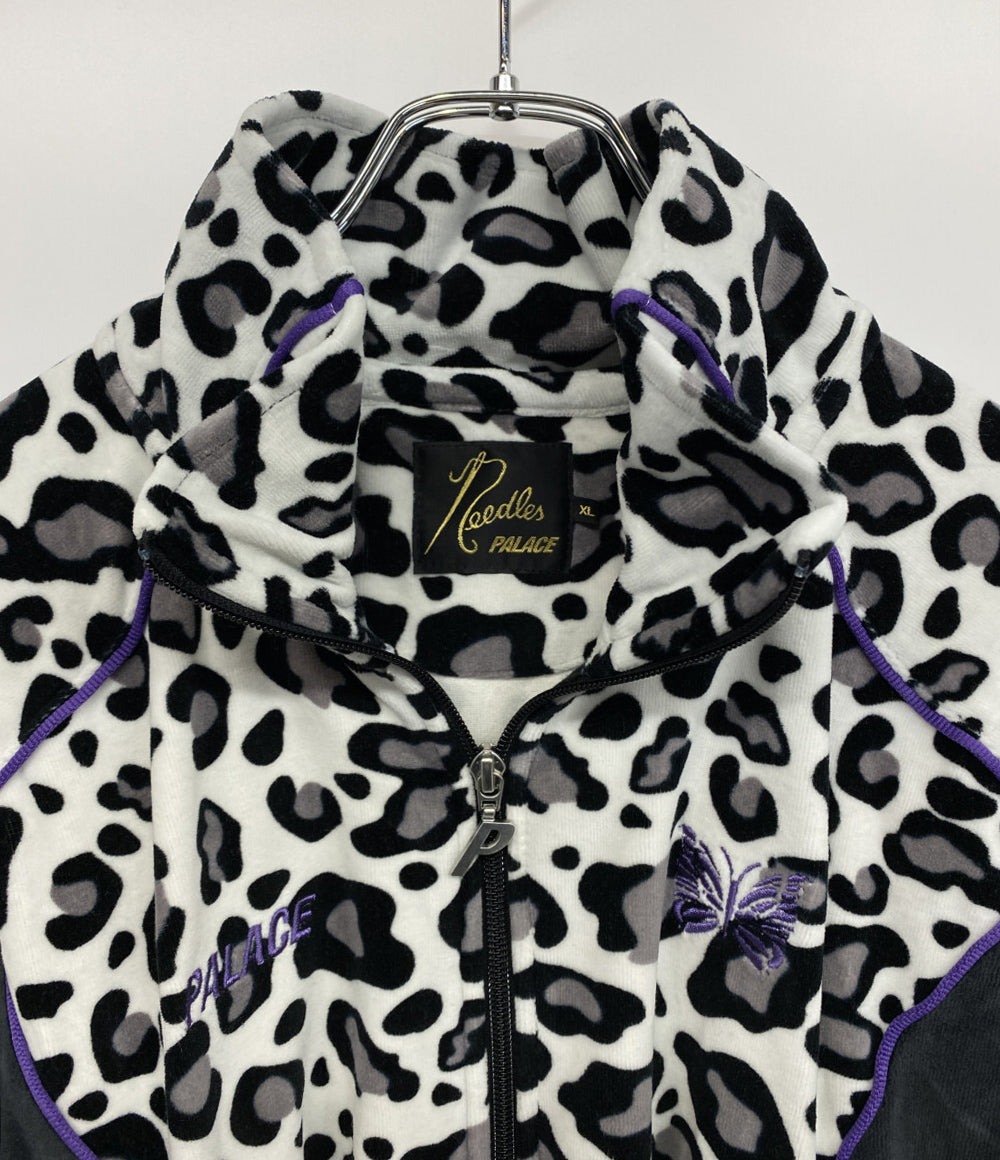 PALACE needles ニードルズ トラックジャケット Track Jacket Snow Leopard メンズ SIZE XL パレス