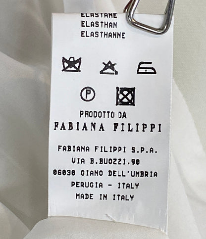 fabiana filippi ジャケット ホワイト レディース SIZE S ファビアナ フィリッピ