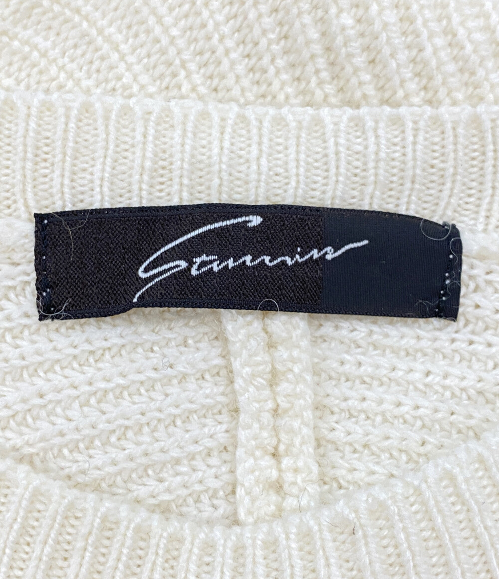 STUNNING LURE ワンピース ニット ホワイト 19A115-010 レディース SIZE S スタニングルアー