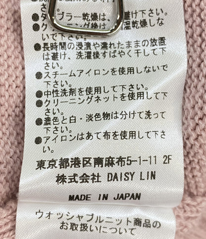 DAISY LIN デイジーリン カーディガン サマーカシミヤコットン ピンク 06896-DLKJCD05SL レディース SIZE 40