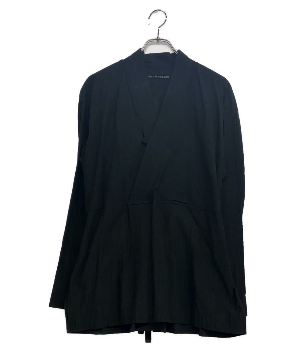 ISSEY MIYAKE MEN 作務衣 シャツ 18ss ME81FJ196 メンズ SIZE 3 イッセイミヤケ メン
