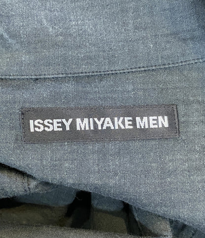 ISSEY MIYAKE MEN 作務衣 シャツ 18ss ME81FJ196 メンズ SIZE 3 イッセイミヤケ メン