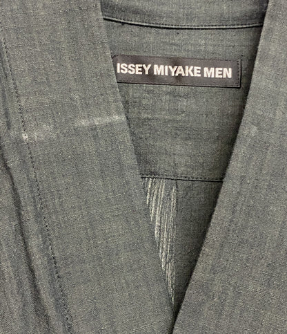 ISSEY MIYAKE MEN 作務衣 シャツ 18ss ME81FJ196 メンズ SIZE 3 イッセイミヤケ メン