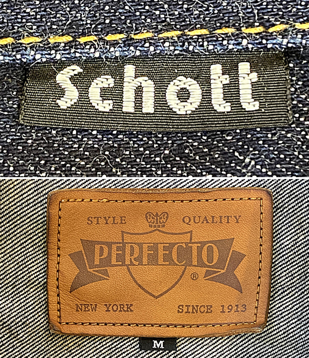 SCHOTT デニムジャケット 3112077 PERFECTO 1st DENIM JACKET メンズ