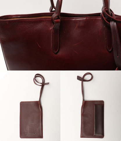 二宮五郎商店 トートバッグ HORWEEN レザー メンズ