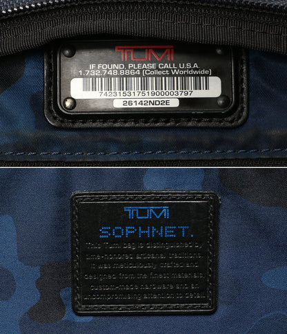 TUMI ショルダーバッグ ネイビー 2way sophnet メンズ トゥミ