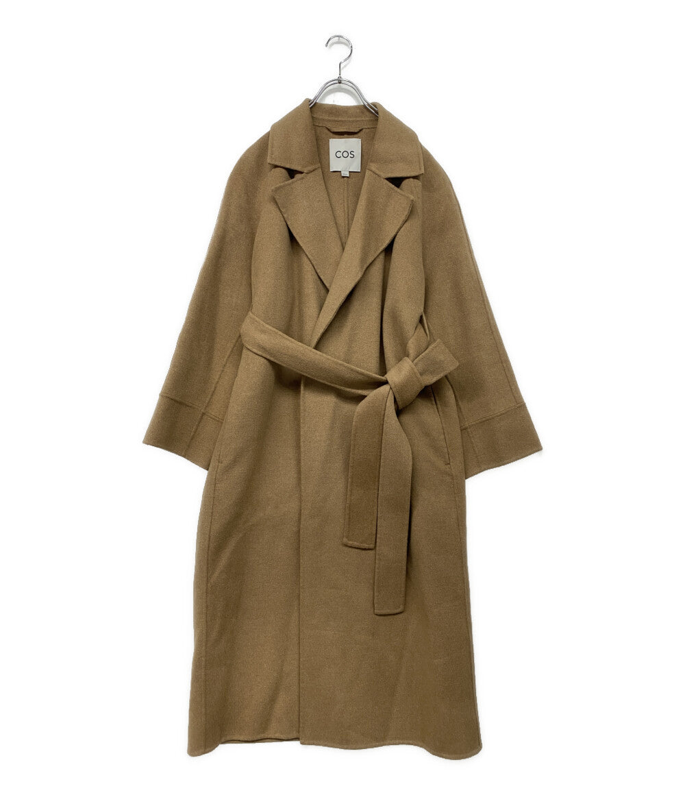 COS コス ベルト付きダブルフェイスウールコート 1097894 レディース SIZE S