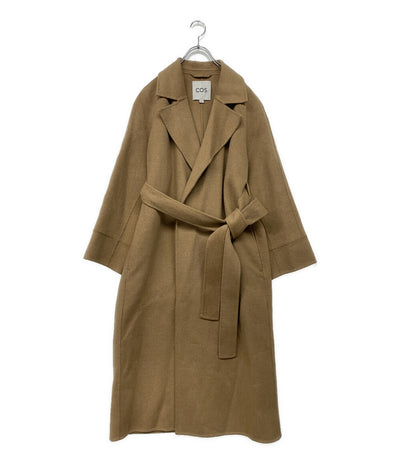 COS コス ベルト付きダブルフェイスウールコート 1097894 レディース SIZE S