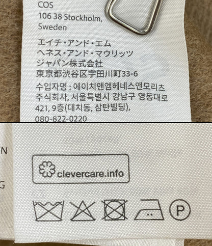 COS コス ベルト付きダブルフェイスウールコート 1097894 レディース SIZE S